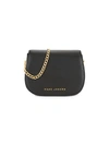 Marc Jacobs Avenue Leather Crossbody Bag In Black