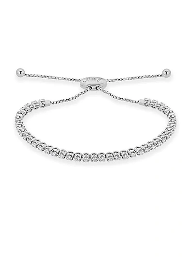 Saks Fifth Avenue Fringe Diamond And 14k White Gold Bracelet