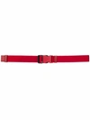 PRADA PRADA MEN'S RED POLYAMIDE BELT,2CN0592BTVF0011 90