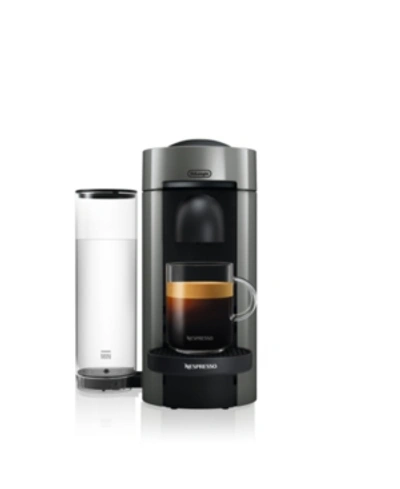Nespresso Vertuo Plus Deluxe Coffee And Espresso Machine By De'longhi In Grey In Gray