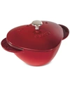 Staub 1.75-qt. Heart Dutch Oven In Red