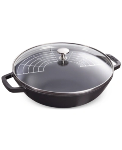 STAUB ENAMELED CAST IRON 4.5-QT. PERFECT PAN WITH LID