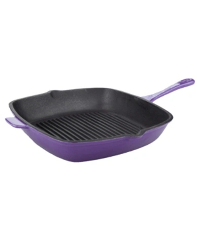 Berghoff Neo Purple 10" Cast Iron Grill Pan