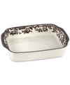 Spode Delamere Handled Lasagne Dish In Brown