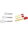 Berghoff Studio Collection 6-pc. Baking Tool Set In Red
