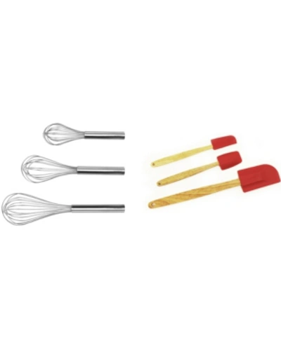 Berghoff Studio Collection 6-pc. Baking Tool Set In Red