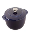 Staub Cast Iron 1.5-qt. Petite French Oven In Dark Blue