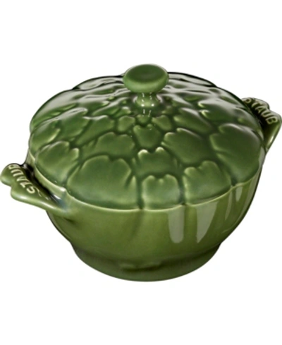 Staub Ceramic 16-oz. Petite Artichoke Cocotte In Basil