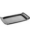 Staub Cast Iron 18.5 X 9.8" Double Burner Griddle In Matte Black