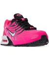Nike Women's Air Max Torch 4 Running Sneakers From Finish Line In Digital Pink, White, Black