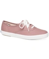 KEDS WOMEN'S CHAMPION ORTHOLITE LACE-UP OXFORD FASHION SNEAKERS WOMEN'S SHOES