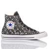 CONVERSE CONVERSE WOMEN'S BLACK FABRIC HI TOP SNEAKERS,MIM204 38