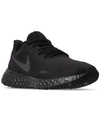 Nike Women's Revolution 5 Running Sneakers From Finish Line In Black, Anthracite