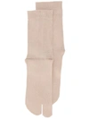 MAISON MARGIELA MAISON MARGIELA WOMEN'S BEIGE COTTON SOCKS,S51TL0042S17265112 S