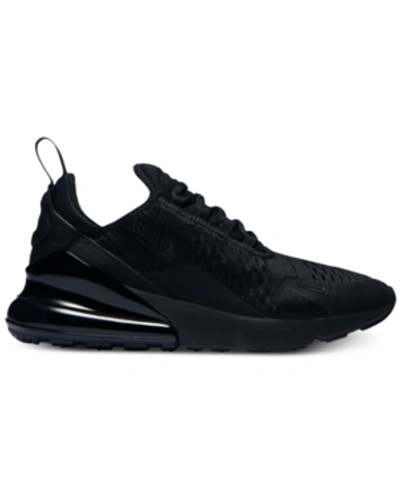 Nike Air Max 270 Premium Sneaker In Black