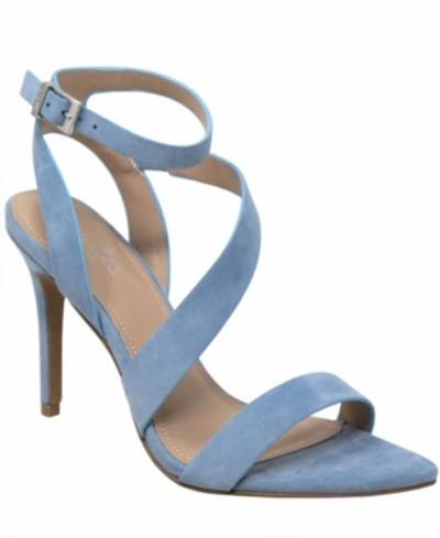 Charles By Charles David Tracker Strappy Dress Sandals Women's Shoes In Muted Blue