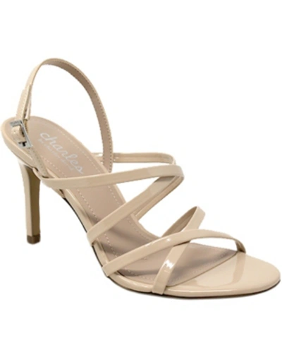 Charles By Charles David Howard Strappy Dress Sandals Women's Shoes In Nude