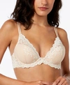 Wacoal Embrace Lace Stretch-lace Soft-cup Bra In Naturally Nude