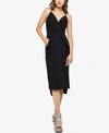 BCBGENERATION BCBGENERATION SURPLICE MIDI DRESS