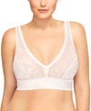 Wacoal Women's Net Effect Soft Cup Bra 810340 In White