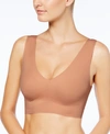 CALVIN KLEIN INVISIBLES COMFORT V-NECK COMFORT BRALETTE QF4708