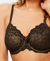 Chantelle Rive Gauche Full Coverage Unlined Bra In Black