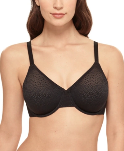 Wacoal Women's Back Appeal Underwire Bra 855303 In Black