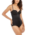 SPANX WOMEN'S SUIT YOUR FANCY STRAPLESS CUPPED PANTY BODYSUIT 10205R