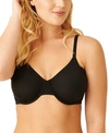 Wacoal Ultimate Side Smoother Unlined Underwire Bra In Black