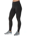 Nike One Dri-fit Full Length Leggings In Black/white