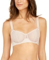 Dkny Sheers Strapless Mesh Bra Dk4939 In Blossom Lurex