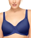 Wacoal Basic Beauty Full-figure Contour Spacer Bra In Twilight Blue