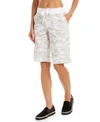 CALVIN KLEIN PERFORMANCE CAMO CONVERTIBLE CARGO BERMUDA SHORTS