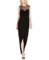 VINCE CAMUTO SWEETHEART EMBELLISHED ILLUSION GOWN