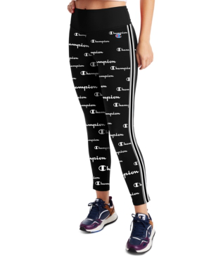 champion logo leggings womens