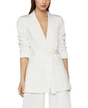 BCBGMAXAZRIA BELTED ONE-BUTTON JACKET