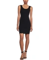 BCBGMAXAZRIA SCALLOPED-HEM MINI DRESS