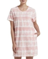 Hue Women's Tie Dye Sleepshirt Nightgown In Peony
