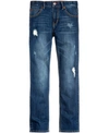 TOMMY HILFIGER LITTLE BOYS DISTRESSED STRAIGHT-FIT JEANS
