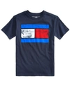 TOMMY HILFIGER LITTLE BOYS TOMMY FLAG GRAPHIC-PRINT T-SHIRT