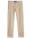 TOMMY HILFIGER TODDLER BOYS FLAT-FRONT STRETCH CHINO PANTS