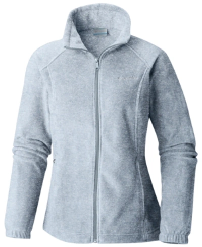 Columbia Women's Benton Springs Fleece Jacket, Xs-3x In Cirrus Grey Heather