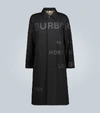 BURBERRY CONTRAST HORSEFERRY LOGO CAR COAT,P00459021