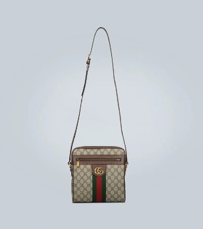 Gucci Ophidia Gg Small Messenger Bag In Red