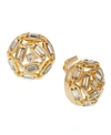 LAUNDRY BY SHELLI SEGAL LAUNDRY BY SHELLI SEGAL BUTTON CLIP EARRINGS