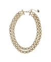 LAUNDRY BY SHELLI SEGAL TWO-ROW CHAIN NECKLACE
