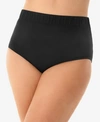 Miraclesuit Plus Size Swim Bottoms In Black