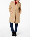 TOMMY HILFIGER PLUS SIZE SINGLE-BREASTED PEACOAT, CREATED FOR MACY'S