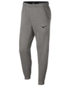 Nike Men's Therma Open Bottom Training Pants In Grey