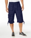 SEAN JOHN MEN'S CLASSIC FLIGHT CARGO 14" SHORTS, CREATED FOR MACY'S